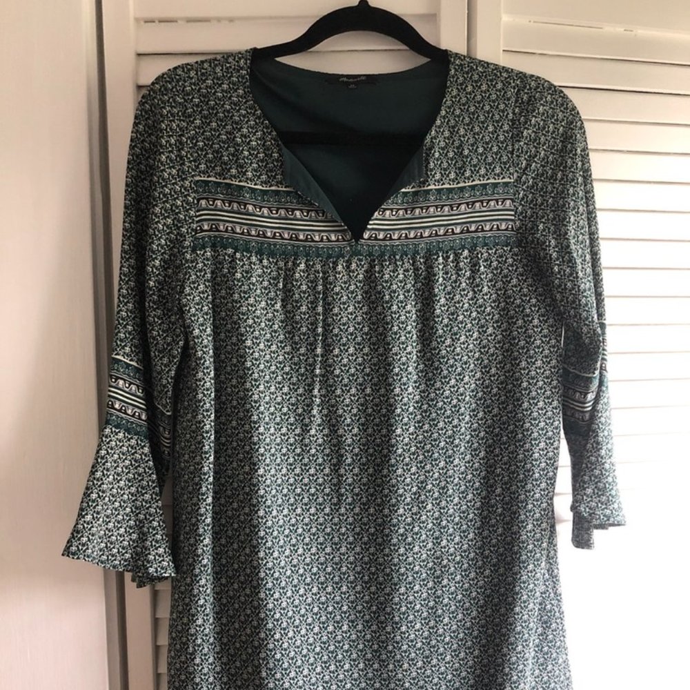 Madewell Women's Paisley Dress !! With Pockets!!
